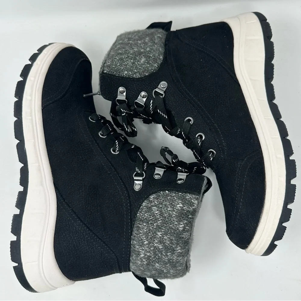 NEW Roxy Women's Marija Winter Boots Mid Calf Size 9.5 Black
